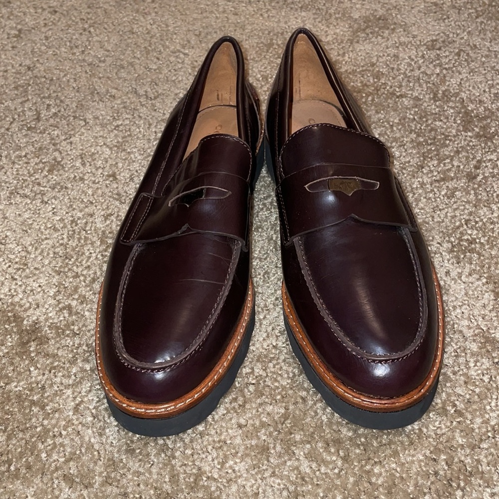 Coach Brown Leather Loafers - Picture 6 of 6